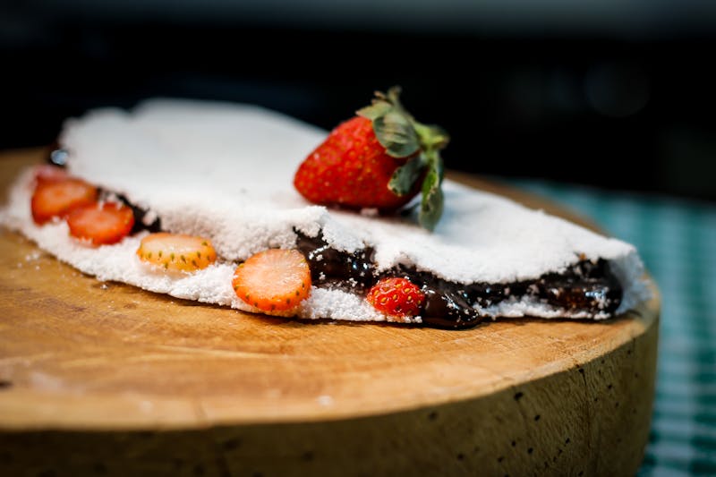 Nutella Pizza Dessert at Dewey's